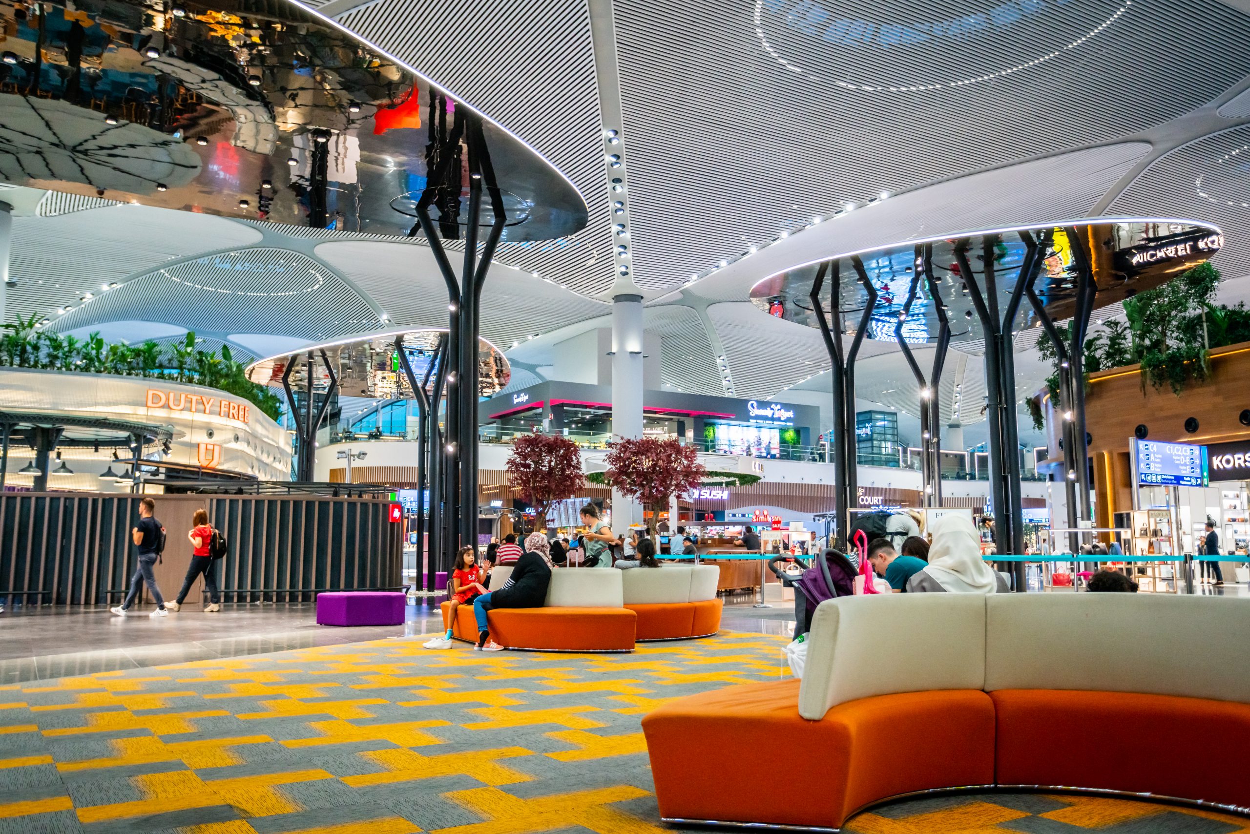 Istanbul airport interior