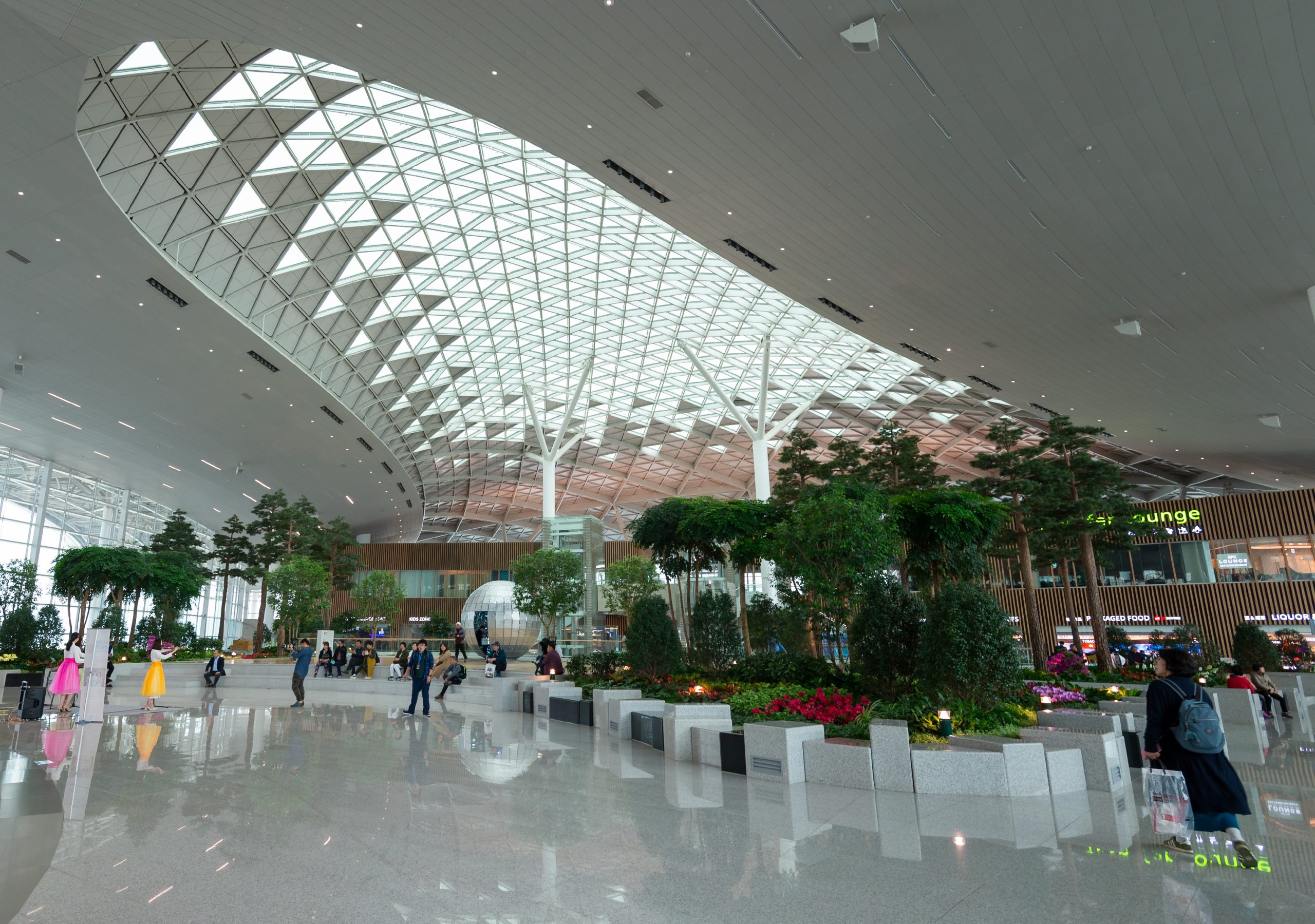 Incheon airport interior