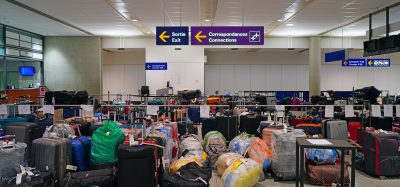 baggage pile up Montreal