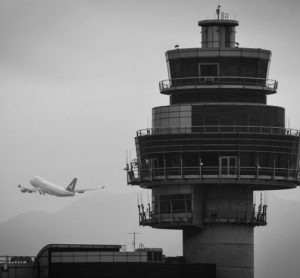 Hong Kong air traffic control tower
