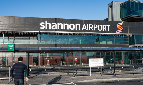 Shannon Airport passenger volume