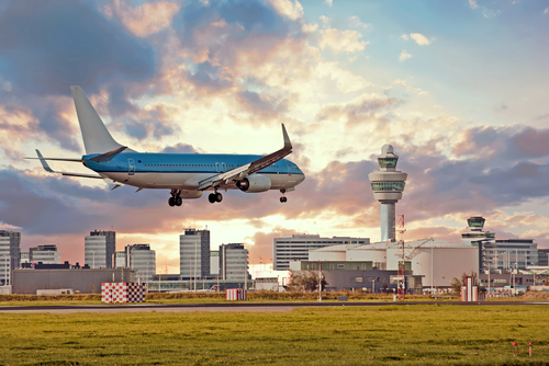 Schiphol flight caretaker government