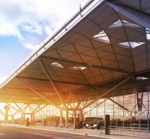 London Stansted Airport terminal building