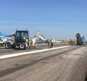 Runway maintenance occurs at London Stansted