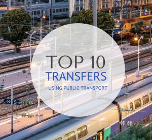 Top 10 Transfers Using Public Transport