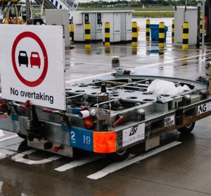 Heathrow Airport trials driverless baggage vehicles