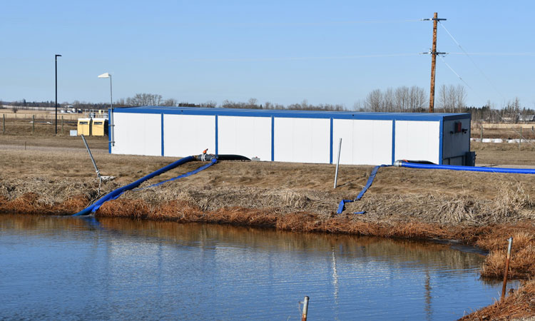 New water system at Edmonton Airport