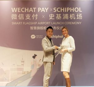 Schiphol is WeChat Pay's becomes first flagship smart airport in Europe