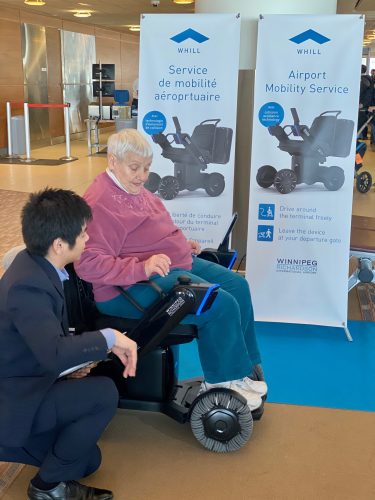 YWG autonomous wheelchair