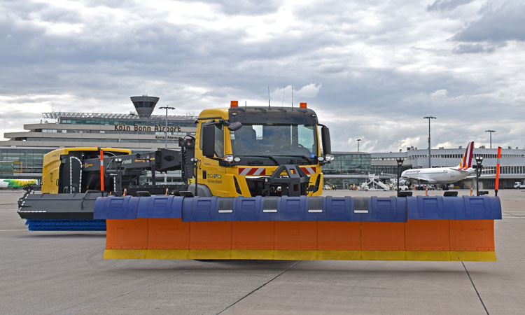 Cologne Airport adds 12 snowploughs to winter fleet